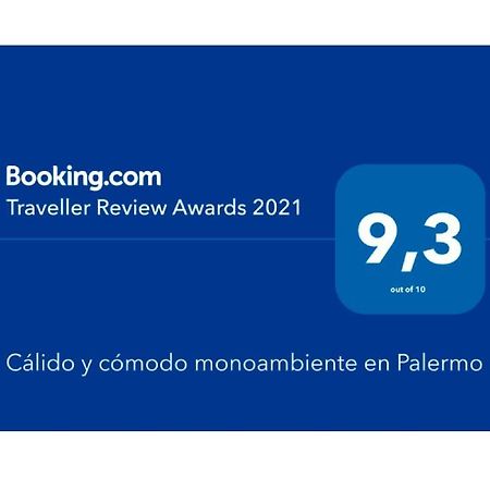 شقة بوينس آيرس  في Calido Y Comodo Monoambiente En Palermo المظهر الخارجي الصورة
